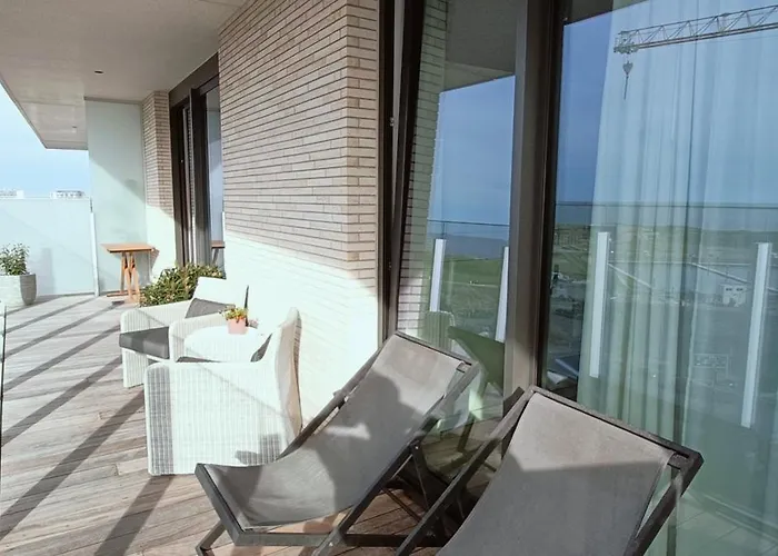 Apartment Park Tower Sea View With Pool And Gym Ostend