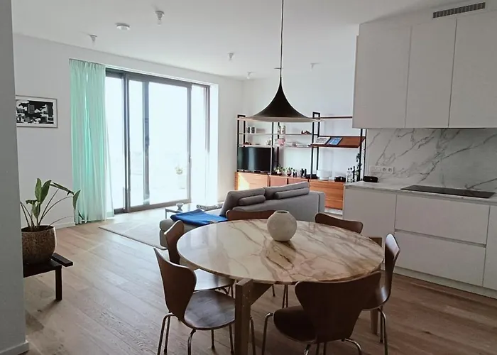 公寓 Park Tower Sea View With Pool And Gym